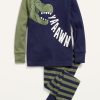 Unisex Snug-Fit Graphic Sleep Set for Toddler & Baby