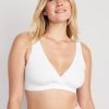 Maternity Cross-Front Cotton Nursing Bralette