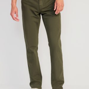 Straight Five-Pocket Pants