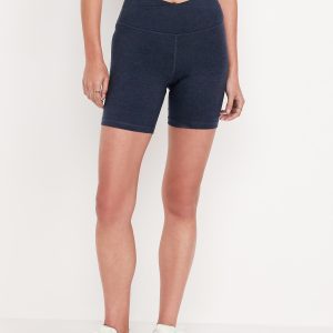 Extra High-Waisted CloudComfy Biker Shorts -- 6-inch inseam