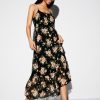 The Occasion by Old Navy Waist-Defined Chiffon Maxi Dress