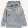Embroidered Pullover Hoodie for Toddler Boys