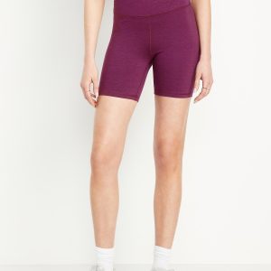 Extra High-Waisted CloudComfy Biker Shorts -- 6-inch inseam