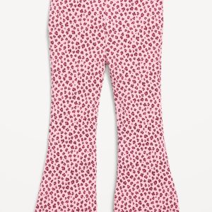 Ribbed Flare-Leg Leggings for Toddler Girls