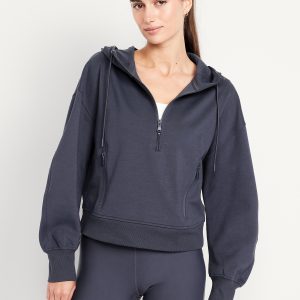 Dynamic Fleece Half-Zip Hoodie Sweatshirt