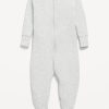 Snug-Fit 2 Way Zip Footed One-Piece for Baby