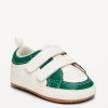 Double Secure-Strap Faux-Leather Sneakers for Baby