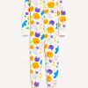 Snug-Fit 2-Way-Zip Pajama One-Piece for Toddler & Baby